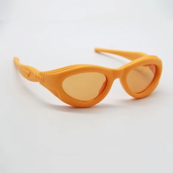 NEW BV1162S 004 BOTTEGA VENETA ORANGE UNISEX  SUNGLASSES - Picture 9 of 13